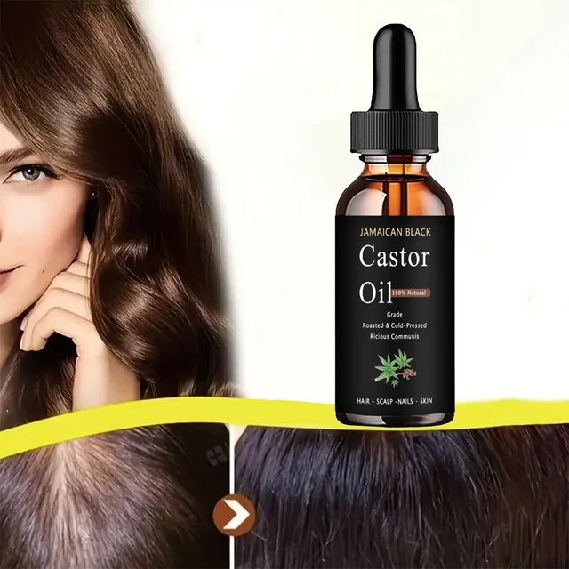 TRSTAY Jamaica Black Pure Natural Castor Oil Hair Treatment Moisturizing Strong Scalp Environment Healthy Hair Care - Image 4