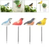 1 pc Indoor Plant Soil Tester Bird Style Water Moisture Garden Test Sensor Meter Hygrometer Watering Alarm Reminder Wireless 6