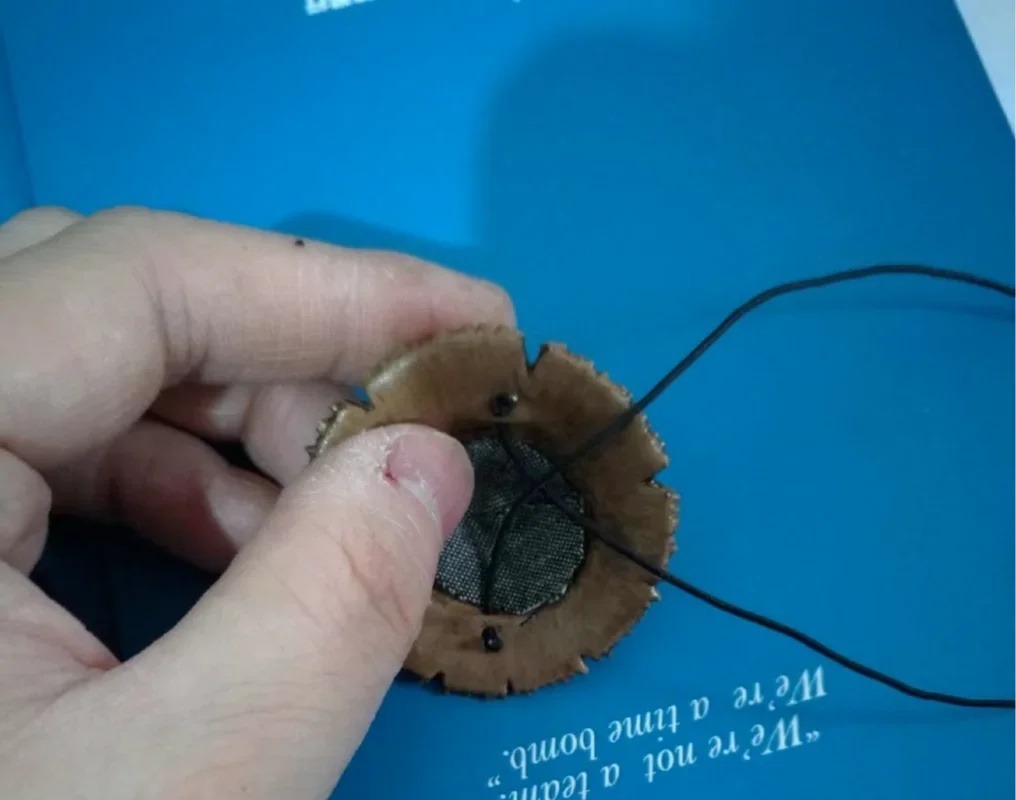 1/12 Scale Samurai Bamboo Hat Model for 6'' Figure