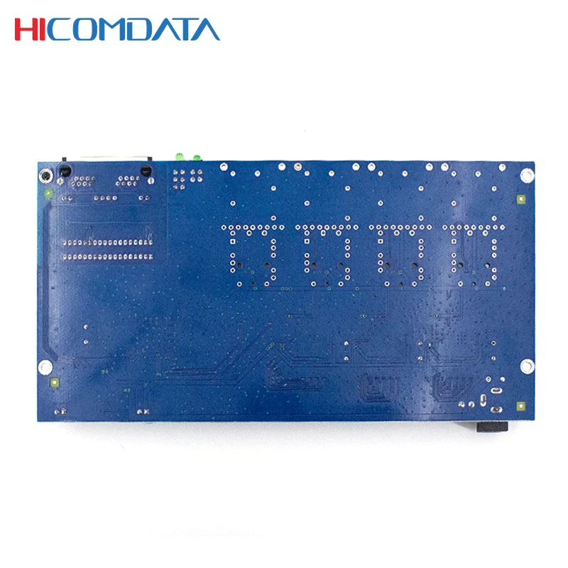 10/100/1000M 2 Fiber port and 4 RJ45 Gigabit Mini Media Converter PCB Single Mode fiber Port PCB 10/100/1000M 2F4G