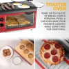 3-in-1 Breakfast Station -Includes Coffee Maker Non-Stick Griddle and 4-Slice Toaster Oven - Versatile Breakfast Maker 5