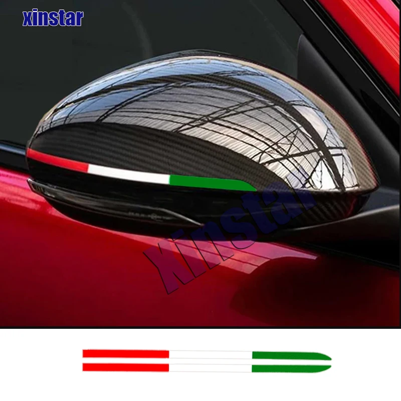 2X Adesivo Specchietto Retrovisore Auto Per Fiat 500 Abarth Sport 595 695 Accessori Auto Tipo Bravo Freemont Accessori Auto