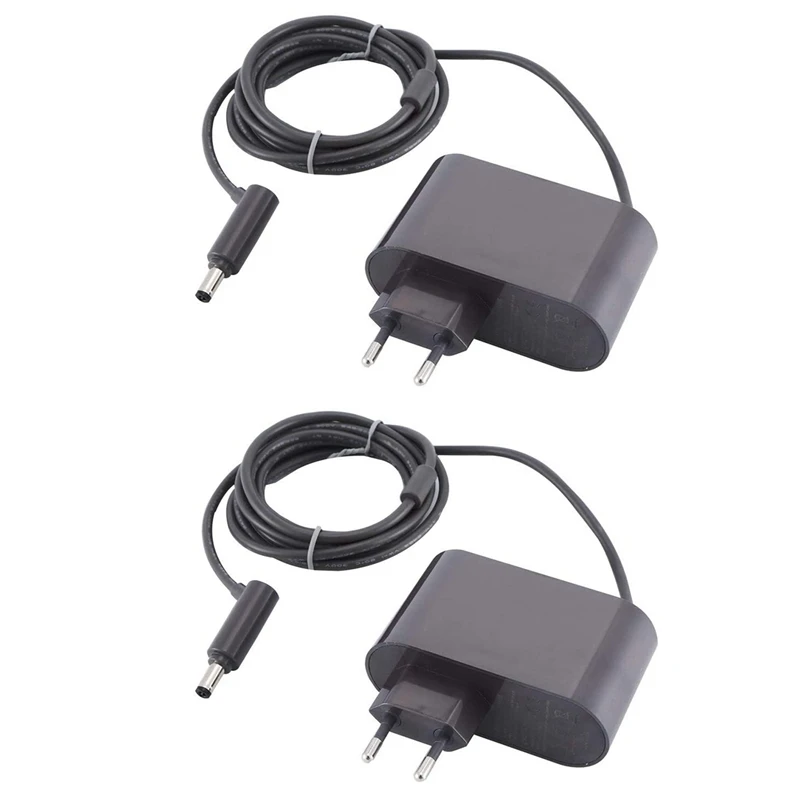 

2X 26.1V Charger For Dyson V6 V7 V8 SV03 SV04 SV05 SV06 SV07, DC59 DC58 DC62 DC60 DC61 DC72 DC74 Vacuum Cleaner EU Plug