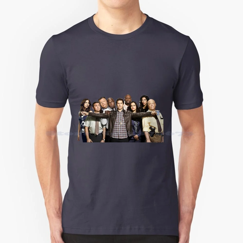 Brooklyn Nine Nine T Shirt 100% Cotone Tee Brooklyn Nine Nine Brooklyn 99 Nbc Comedy Andy Sambberg Jack Peralta Rosa Kim