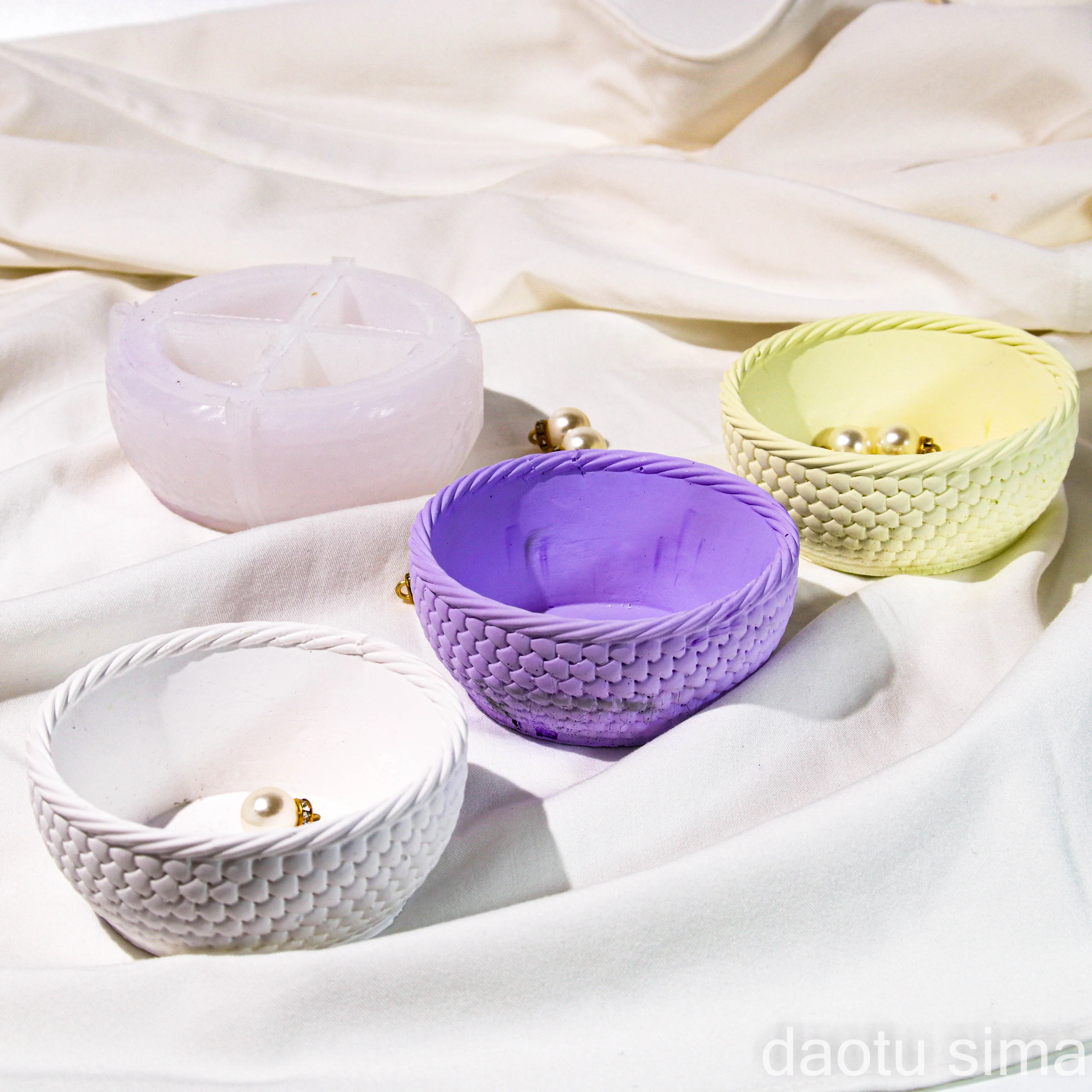 Stampo In Silicone A Forma Di Casa Con Cuori – Fai Da Te Per Candele, Resina E Gesso, Regalo Creativo Per Famiglia