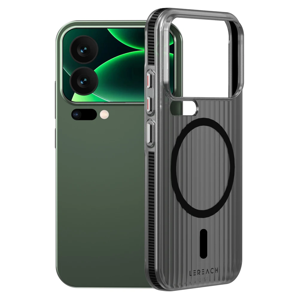 Lereach Magnetic Frosted Anti-Slip Slim Phone Case with Multi-Scene Protection