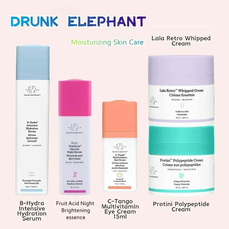 

Original Drunk Elephant Moisturizing Skin Care Face Eye Cream Protini/LALA RETRO Polypeptide Anti-wrinkle Face Care Brighten