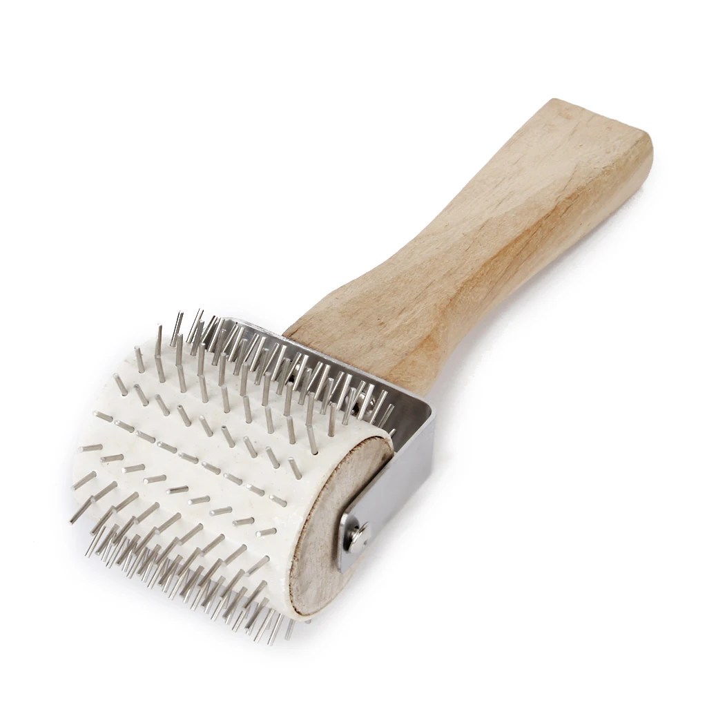 Uncapping Stainless Steel Needle Roller Honeycombs Extracting BeeKeeping
