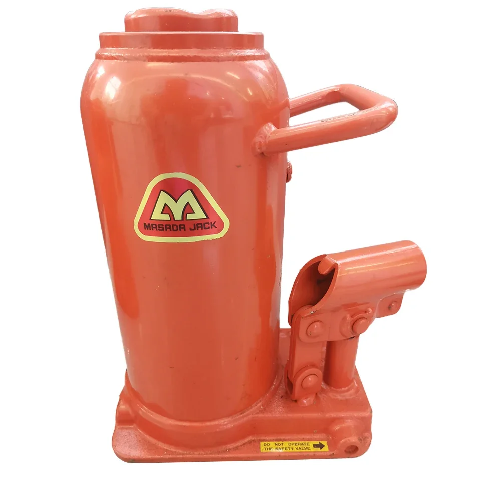 

Welded Lifting Height 165mm Gross Mass 10.5kg Standard 15 Ton Hydraulic Bottle Jack