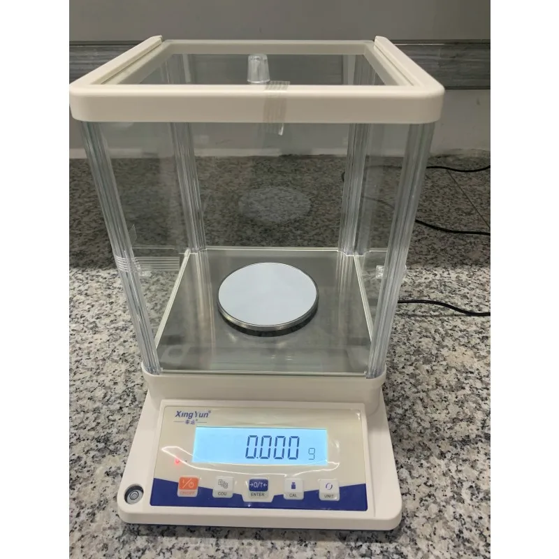 Precision Electronic Analytical Balance LCD with Backlight Liquid Crystal Display Max capacity 210g Resolution 0.001g JA203P