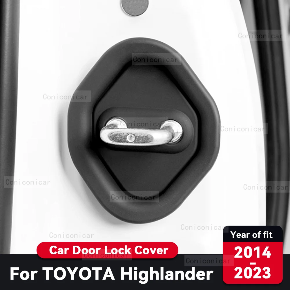 

4 шт., автомобильные дверные замки для TOYOTA HIGHLANDER 2014-2023
