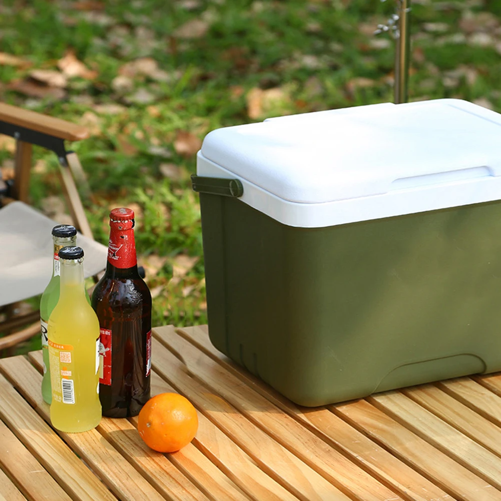 5L/6L Cooler Box Portable Car Ice Bucket Large Capacity Dual-Use Heat Preservation Refrigerator Incubator Camping BBQ Equipment