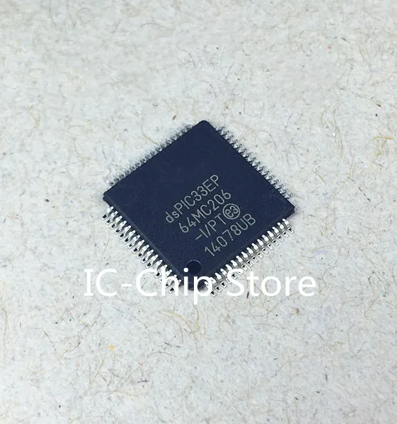 

2PCS~50PCS/LOT DSPIC33EP64MC206-I/PT TQFP64 New original
