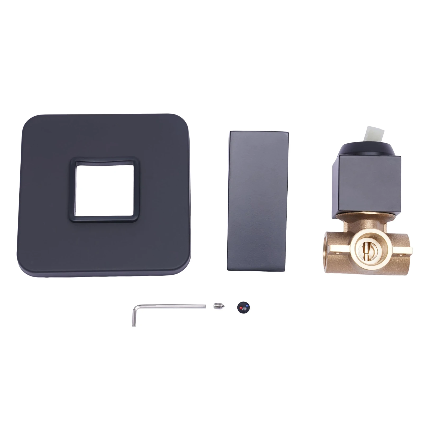 Duschkabinenmischer, Mischventil für heißes und kaltes Wasser, Galvanisierungsprozess, Messing-Duschventil, Mischbatterie, Dusche für Badezimmer – Detail 4