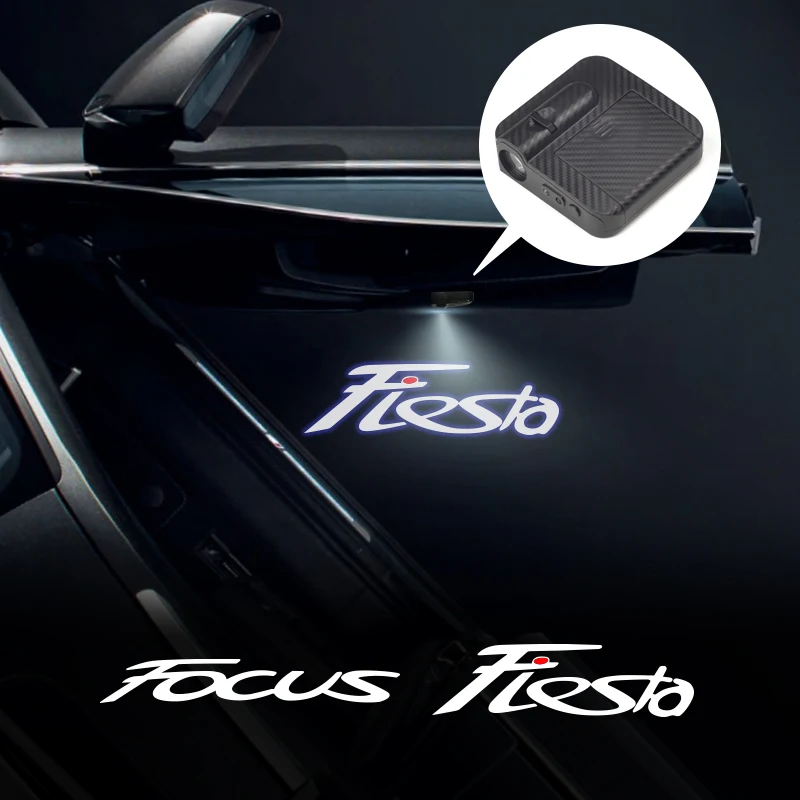 Лазерный проектор для Ford Fiesta Focus MK2 MK3 MK4 MK5 MK6 MK7 MK8 ST LINE, 2 шт.