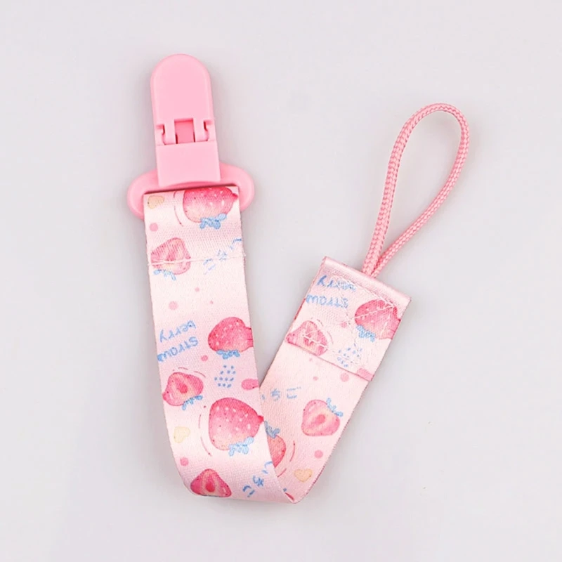 

Teething Toy Chain Holder Nipple Clip Teether Toy Clip Strap for Soothies