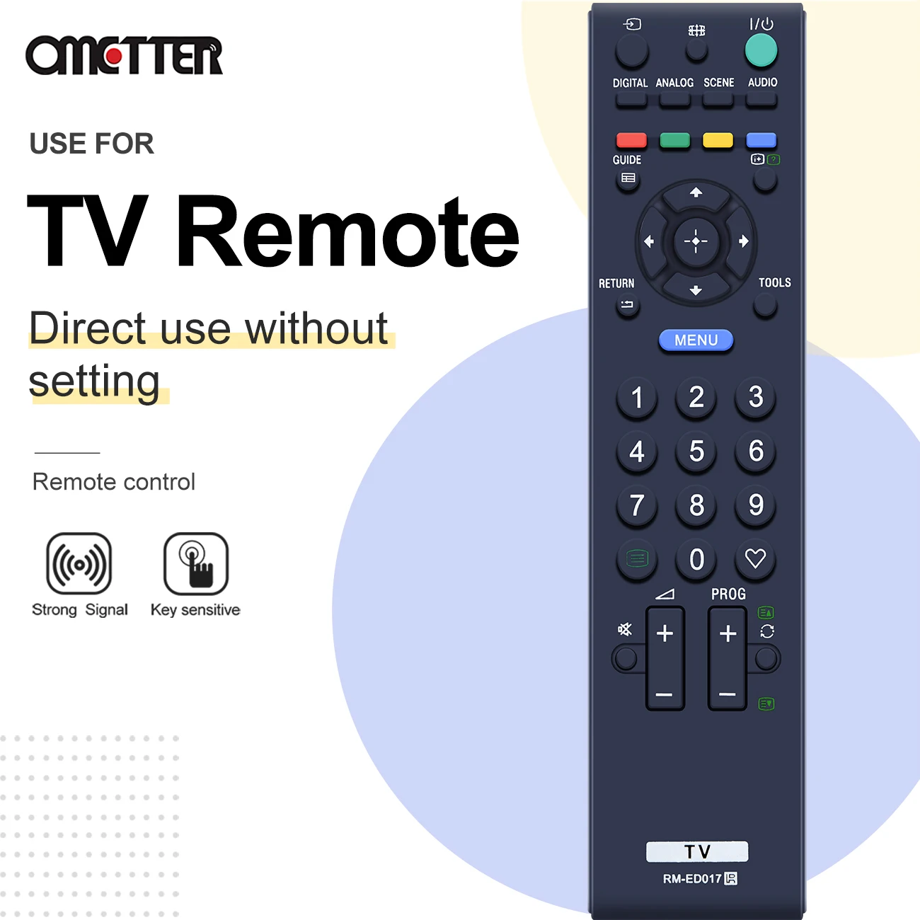 Nuovo Rm-Ed017 Per Telecomando Tv Sony Bravia Kdl-32P5500/32 P3550/Kdl-26S5500 Kdl-32S5500 Kdl-32S5500E 32 S5600 32 S5650 32 L4000U