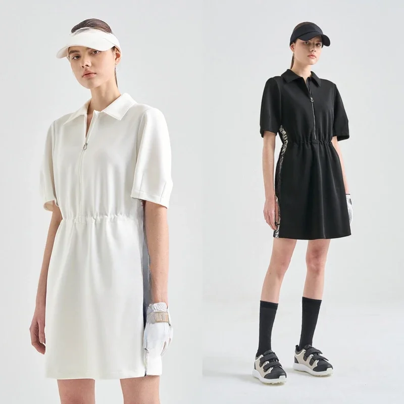 

Golf Clothing Women's Dress Short Sleeve 2024 Summer New Golf Dress