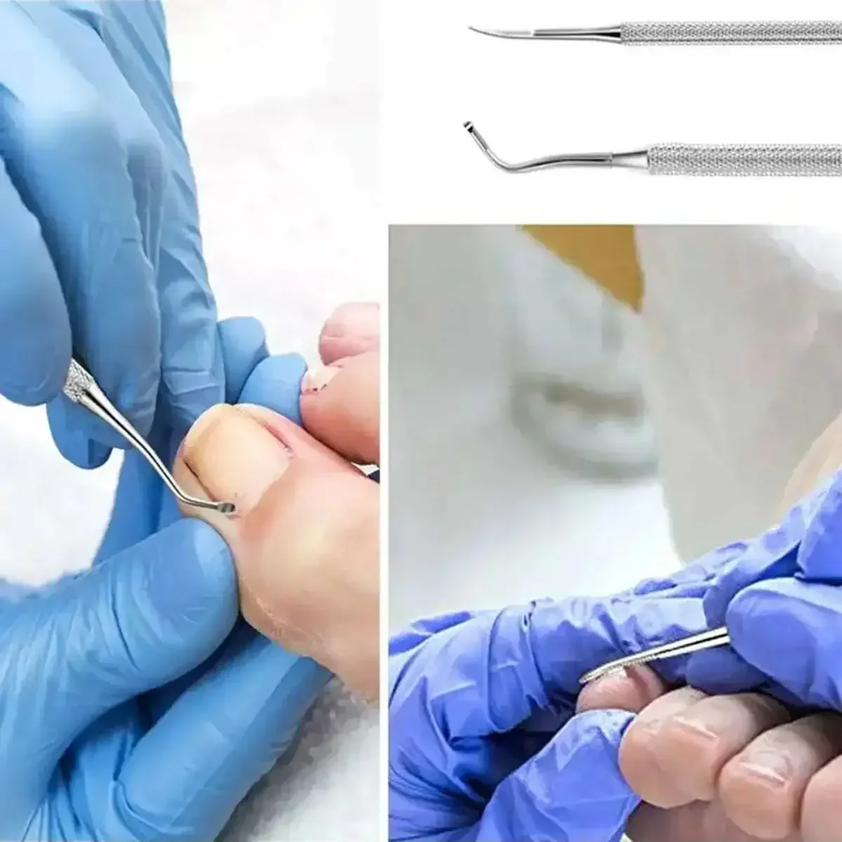 Double-ended Stainless Steel Remover Manicure Sticks Tool