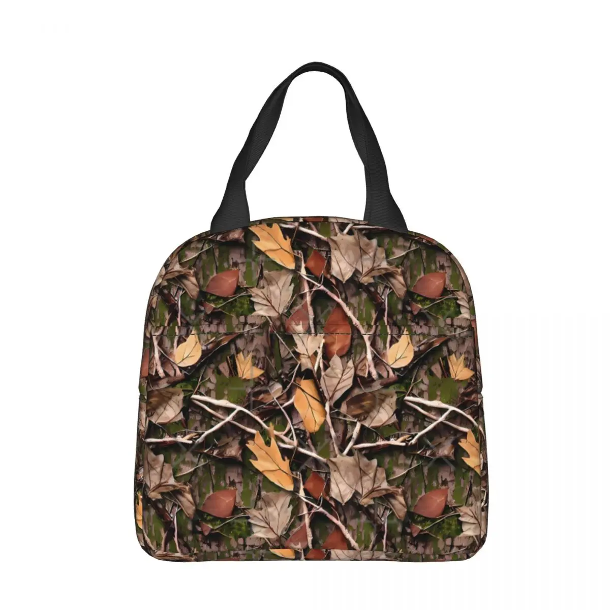 

Детская Алюминиевая сумка с камуфляжным рисунком листьев