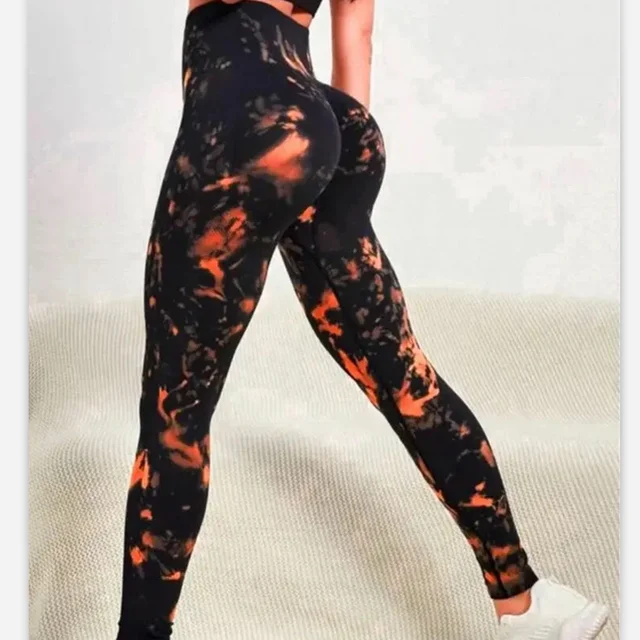 Mallas sin costuras de cintura alta Push Up Leggins deporte mujer