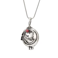 The Vampire Diaries Necklace Elena Gilbert Fashion Vervain Verbena Pendant Photo Locket Jewelry Men Women Christmas Party Gifts - Image 4