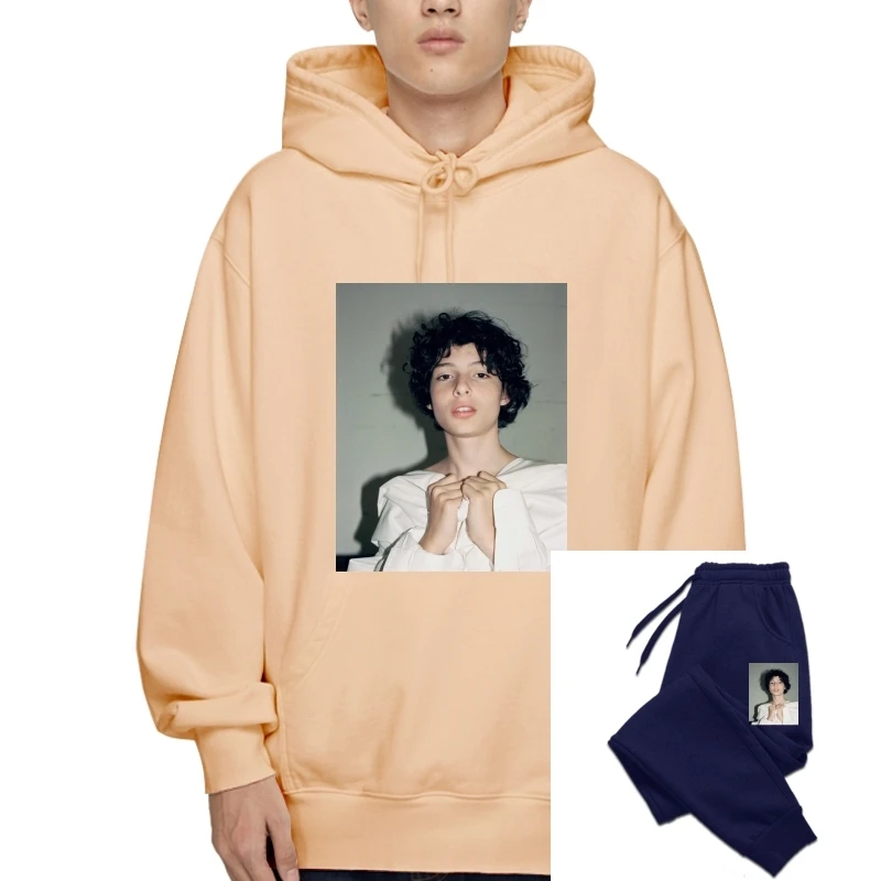 

Finn Wolfhard Men's White Pullover S - 2xl 2018 Warm Cotton Pullovers Man Sweatshirt Hoodies