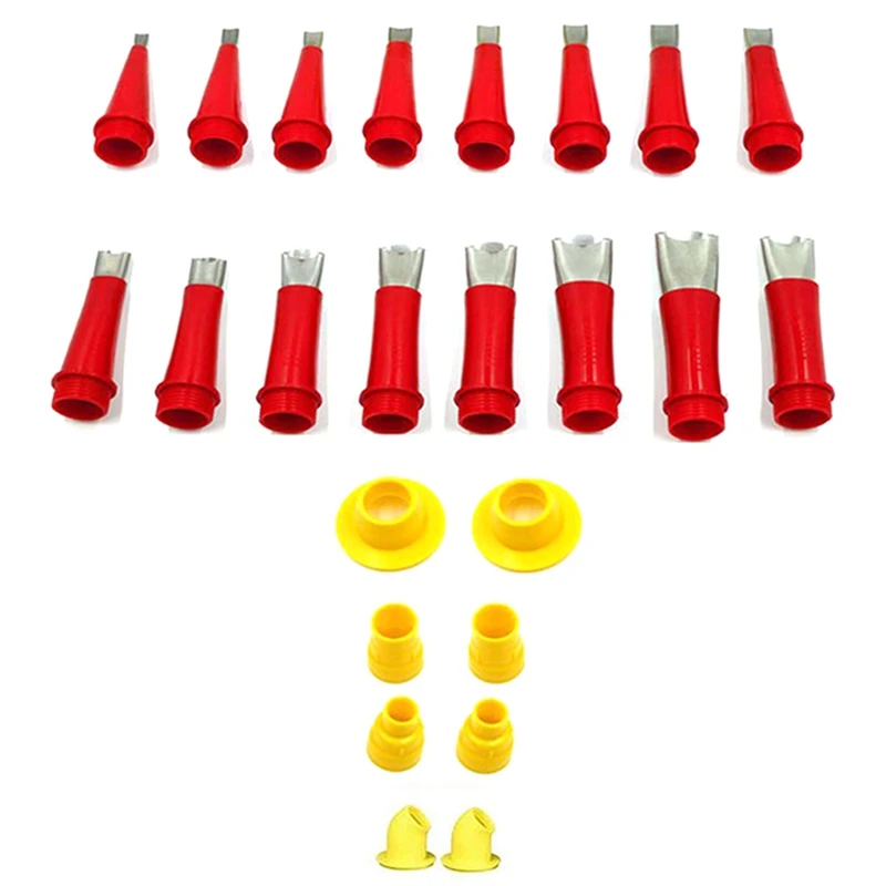 

24 шт., Набор насадок-аппликаторов из нержавеющей стали