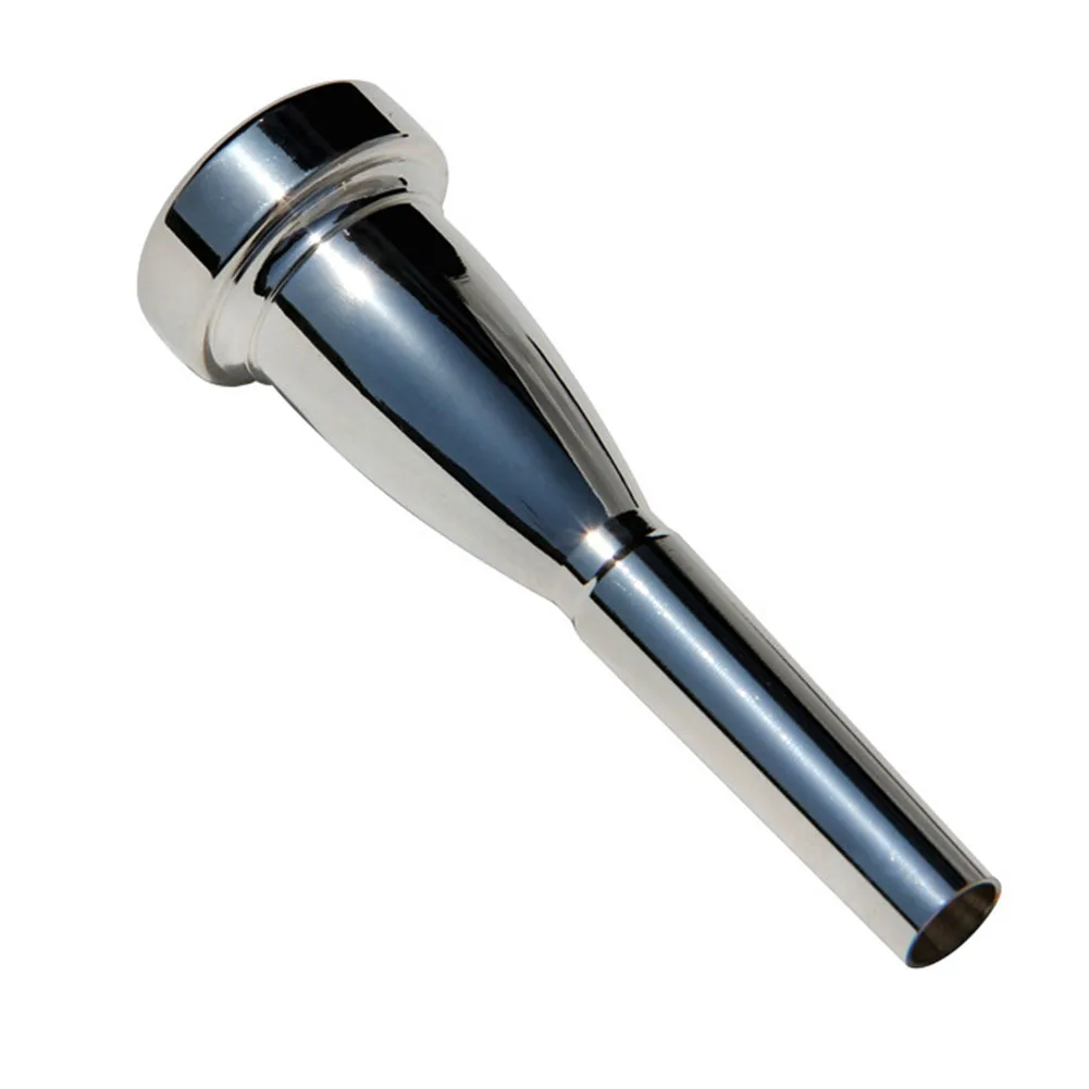 

Precision Made Trumpet Mouthpiece Copper Alloy Gold Plating Design 3C/5C/7C Size Options Superior Sound Quality Durable