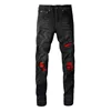European and American Fashion Street Fashion Patch Jeans High Street Fashion Men Slim Jeans Jeans for Men 1
