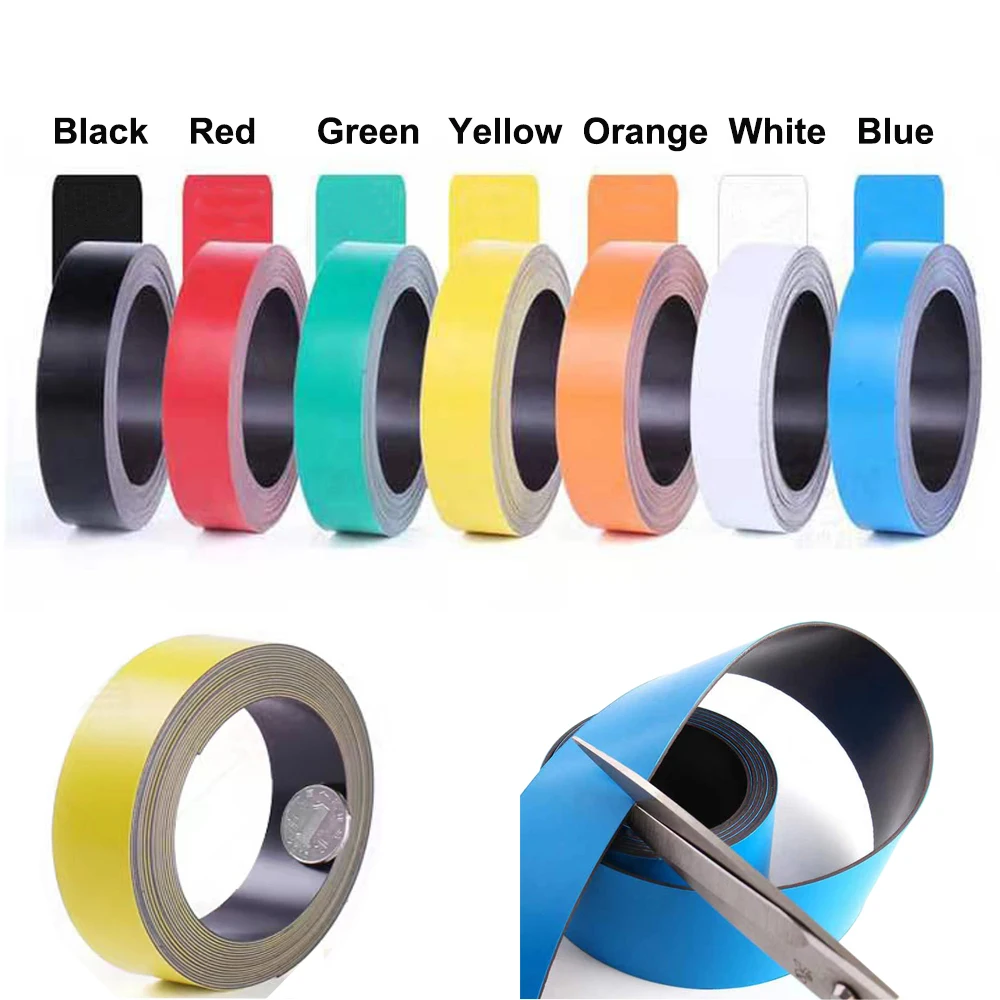 Flexible Magnetic Tape Adhesive Backing, Craft Magnet, Magnetic Storage, Sticker  Magnets, Magnetic Strips, Adhesive Magnets, Magnet Crafts 