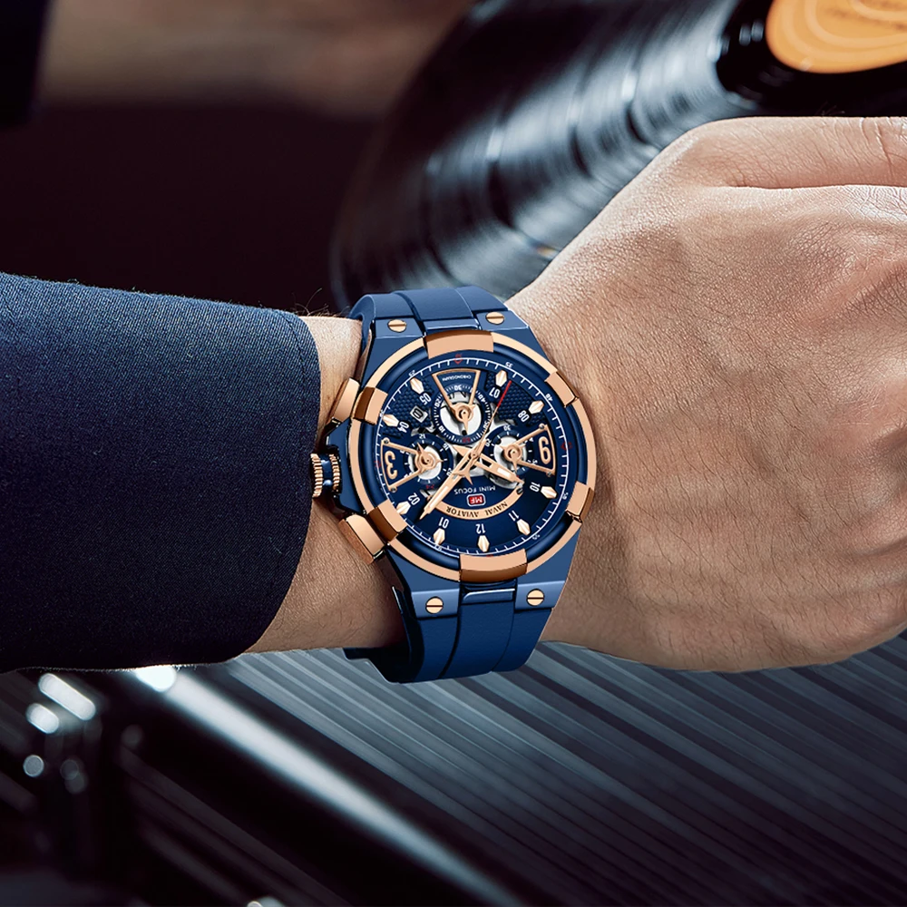 MINI FOCUS Quarzuhr für Herren, wasserdicht_voghion.com