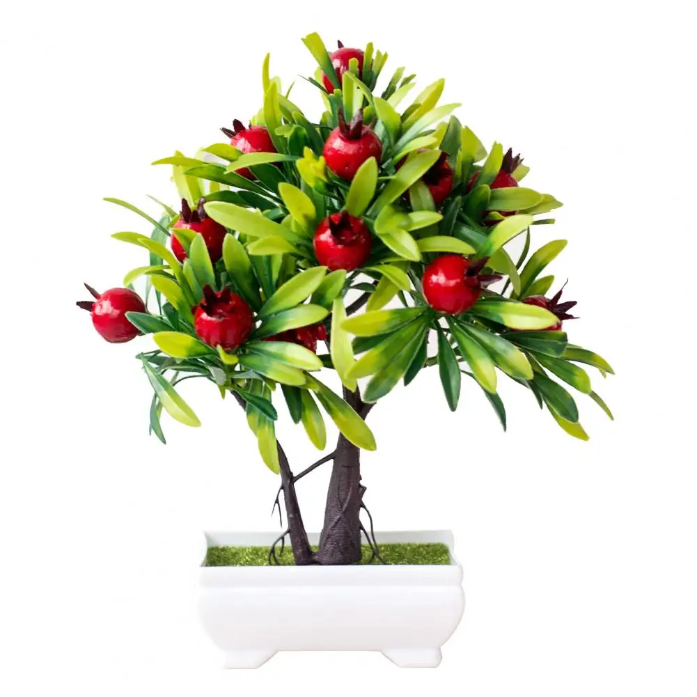 Artificial Fruits Bonsai - Lemon, Apple, Orange Simulated Bonsai 19 Sa0c7909e25b64ae4b23a0b7edd8c54fcn