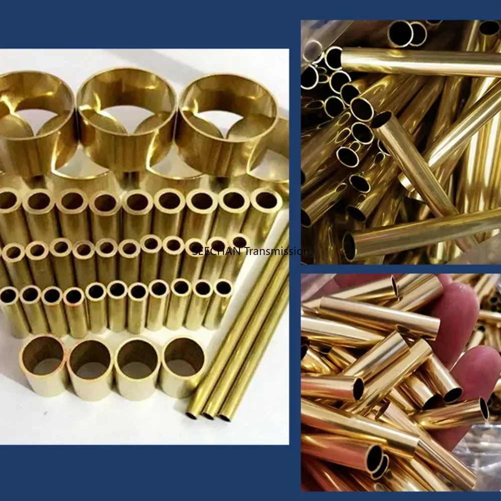 High-Quality Thin-Walled Brass Tube - Small Diameter, Straight Tubing