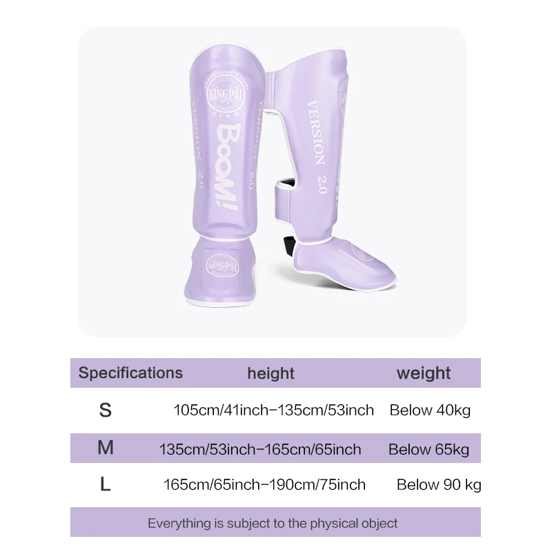 Sanda Fighting Thai Boxing Leg Protectors Foot Back Adult Children Female Male Ankle Tibial Plate Thickening Training Taekwondo