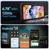 Ulefone Armor 24 22000mAh Battery,Rugged IP68/IP69K，Android 14,Up to 24GB RAM,256GB ROM ,64MP Night Camera , 6.78" 5