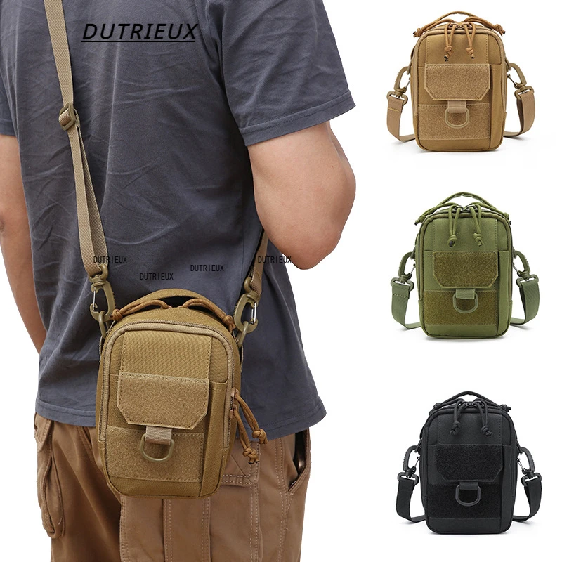 

Outdoor Tactical Molle Backpacks Camping Bag Pouch Belt Waist Backpack Sport Running Travel Shoulder Bags Fanny Pack Sling Bag