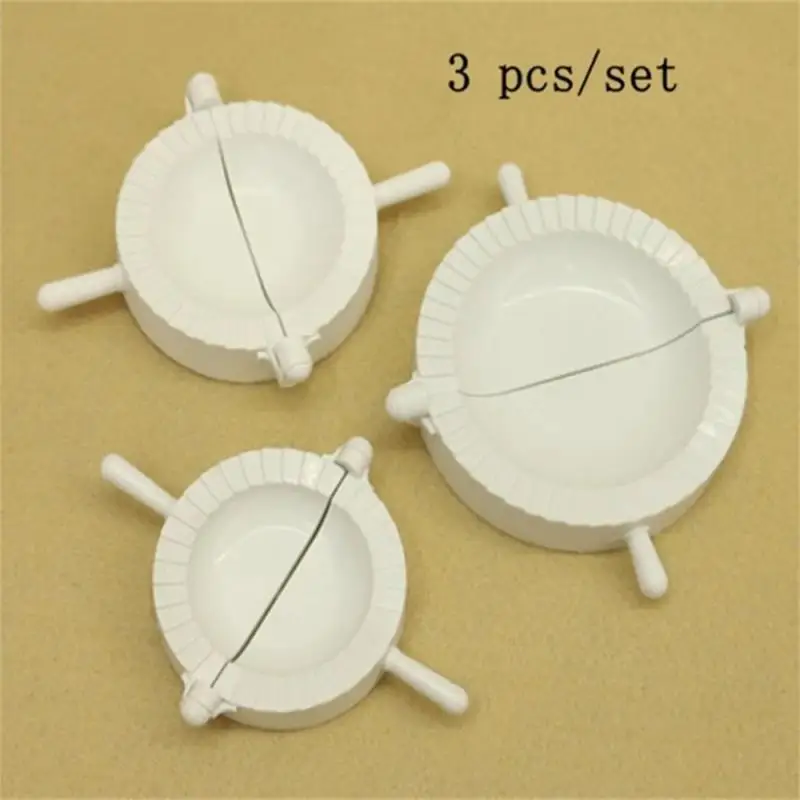 Dumpling Maker Pasta Maker 1/3PCS Kitchen Dumpling Molds plastic Dough Press Dumpling Pie Ravioli Mould Cooking Pastry Chinese Food Jiaozi