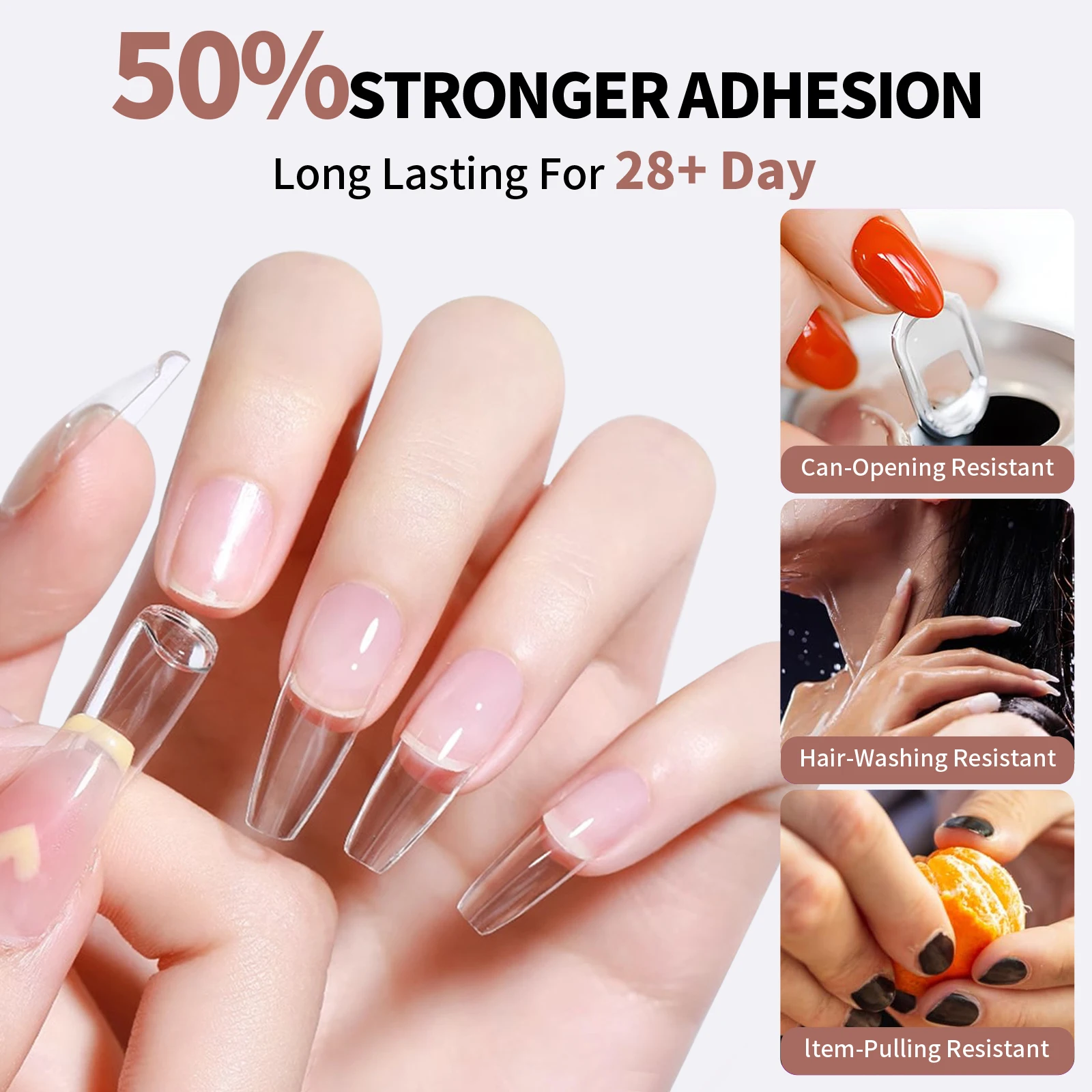 Clear Building Diamond Nail Gel Nail Polish for Strengthener Gel Extension Base/Top Coat Soak Off UV LED 30ml/Jar gel nail polish gel nail art set gel nail varnish