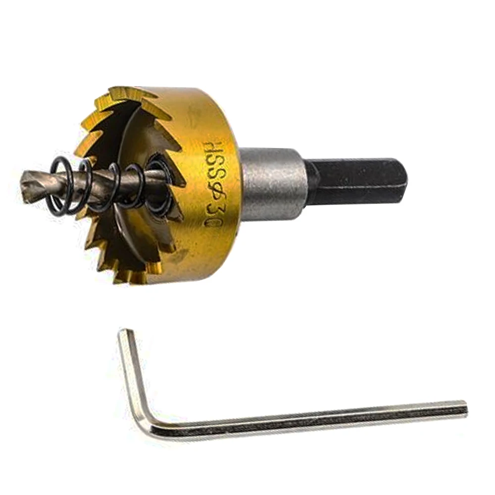 Higher Quality 12-60 mm High Quality HSS Drill Bit high speed steel Hole Saw for Stainless Aluminum alloy Steel Metal Drill Bits