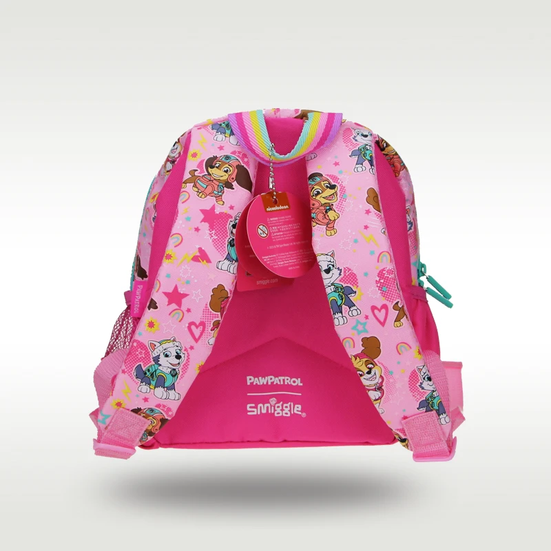 Australia original Smiggle hot-selling schoolbag cute pink puppy schoolbag kindergarten backpack 11 inches 5