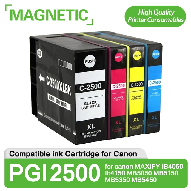 IcalI 2500 2500Compatible pour PGI-2500 icalI 2500 PGI2500 cartouche  d'encre pour canon MAXIFY IB4050