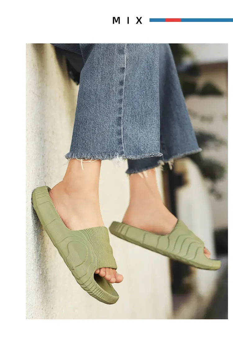 Herren- und Damen-Sandalen: Luxuriöse, ultraleichte Outdoor-Slipper für Sommer und Strand – Rutschfeste, weiche Unisex-Sandalen – Detail 8