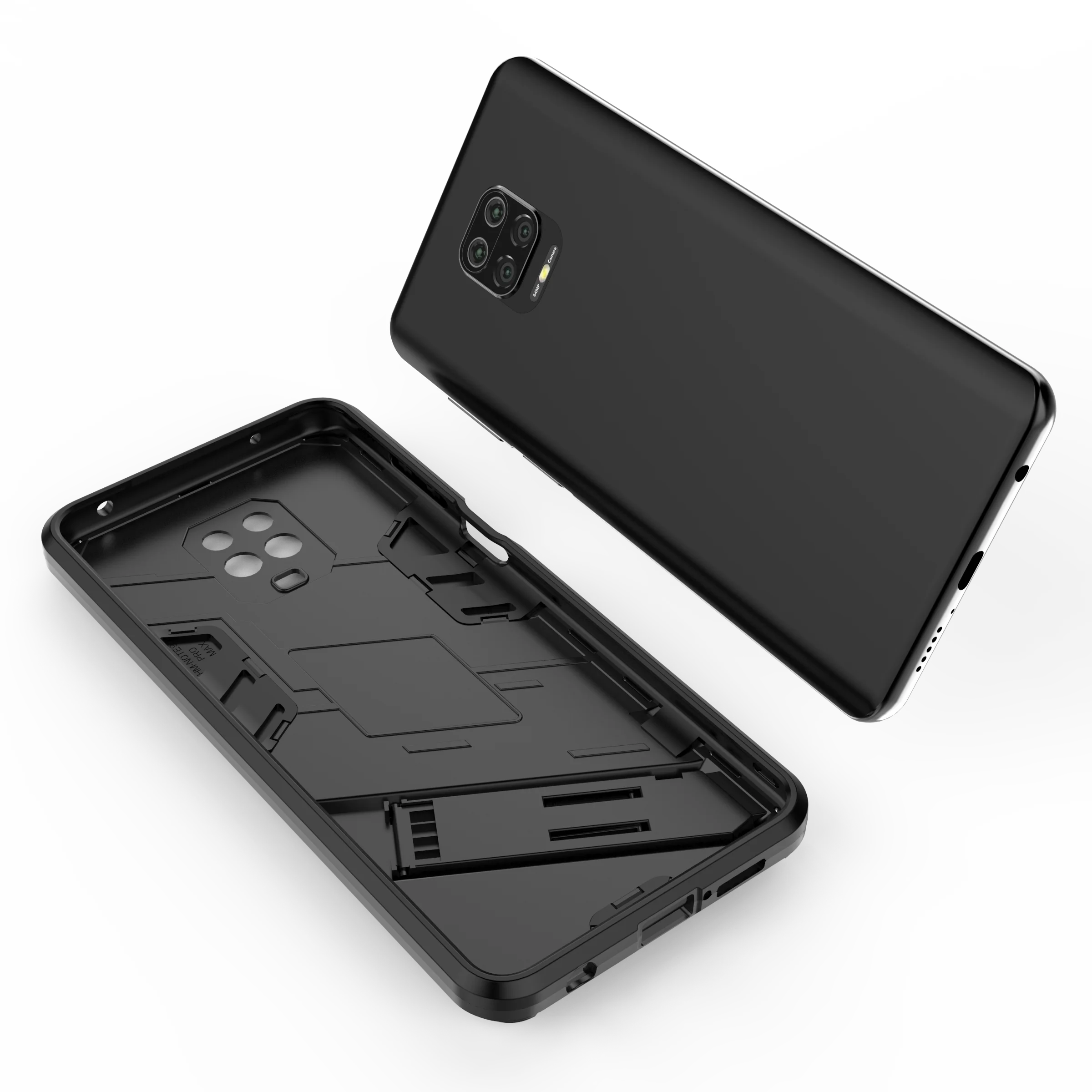 Enhanced Shockproof Armor Stand Phone Case Bumper Cover