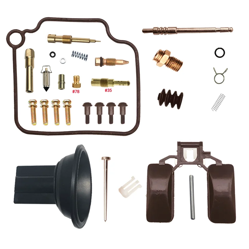PIAGGIO 125 Carburetor Repair Kit Diaphragm Slide Membrane motorcycle carburetor jets carburetor control switch motorcycle carburetor pipe BYQ125T Accessories