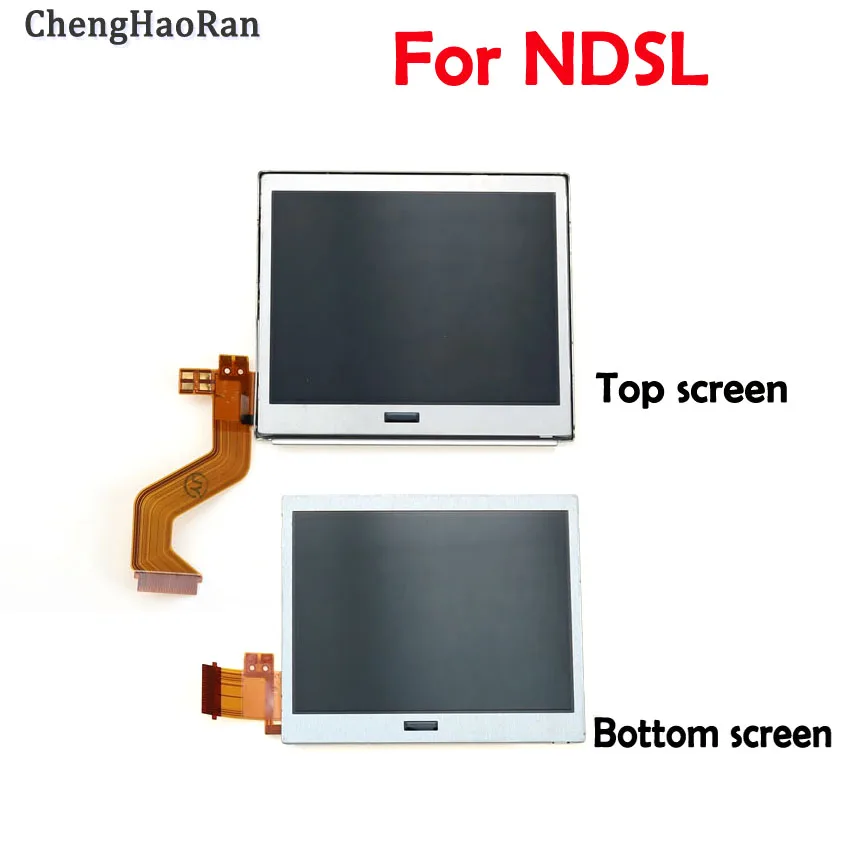 Chenghaoran 1Pcs Schermo Lcd Inferiore Inferiore Inferiore Superiore Per Accessori Di Gioco Ndsl Schermo Di Visualizzazione Per Nintendo Ds Lite Ds Li
