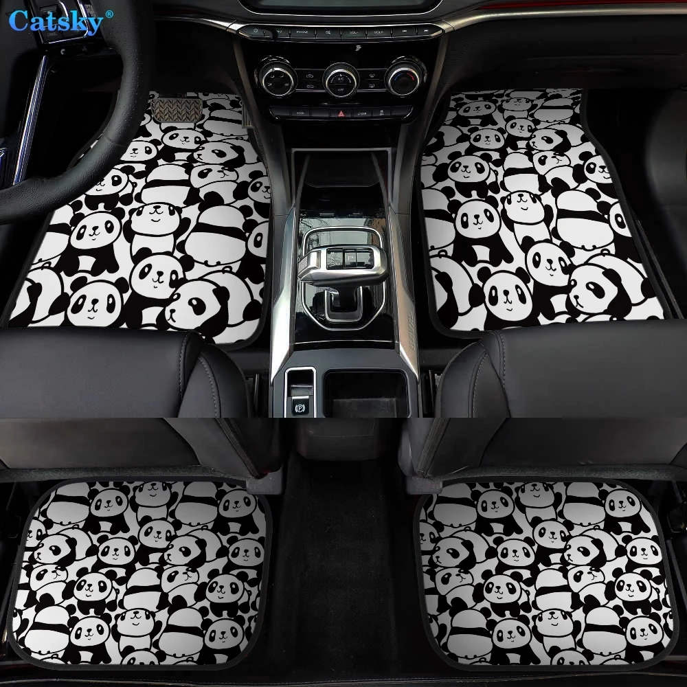 

Panda, animal panda Car Floor Mats Hippie Car Mat Car Accessories Gift Stoner Gift Retro Car Accessories Interior Car Decor