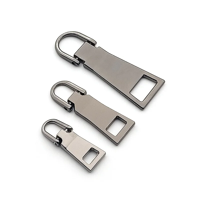 5/10pcs Detachable Metal Zipper Pullers 8# 5# 3# Zipper Sliders Head Zips Repair for Backpack Coat Tab DIY Sewing Accessories