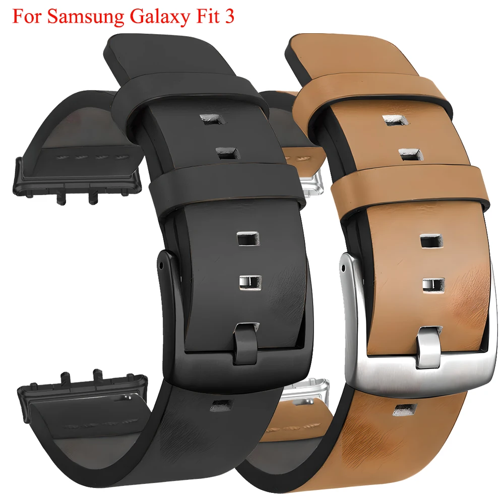 Premium Leather Wristband Replacement Strap