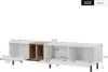 77 Inch Modern TV Stand for TVs Up to 80”, Minimalist Entertainment Center with 3 Cabinets & Open Shelves, Media Console Table 6